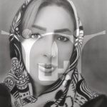 صفیه محمد زاده طراح و نقاشی سیاه قلم